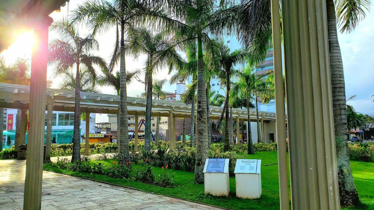 Apartamento Na Vila Caicara Em Predio Frente Mar Com Excelente Localizacao Por Reserva Praia 大普拉亚 外观 照片