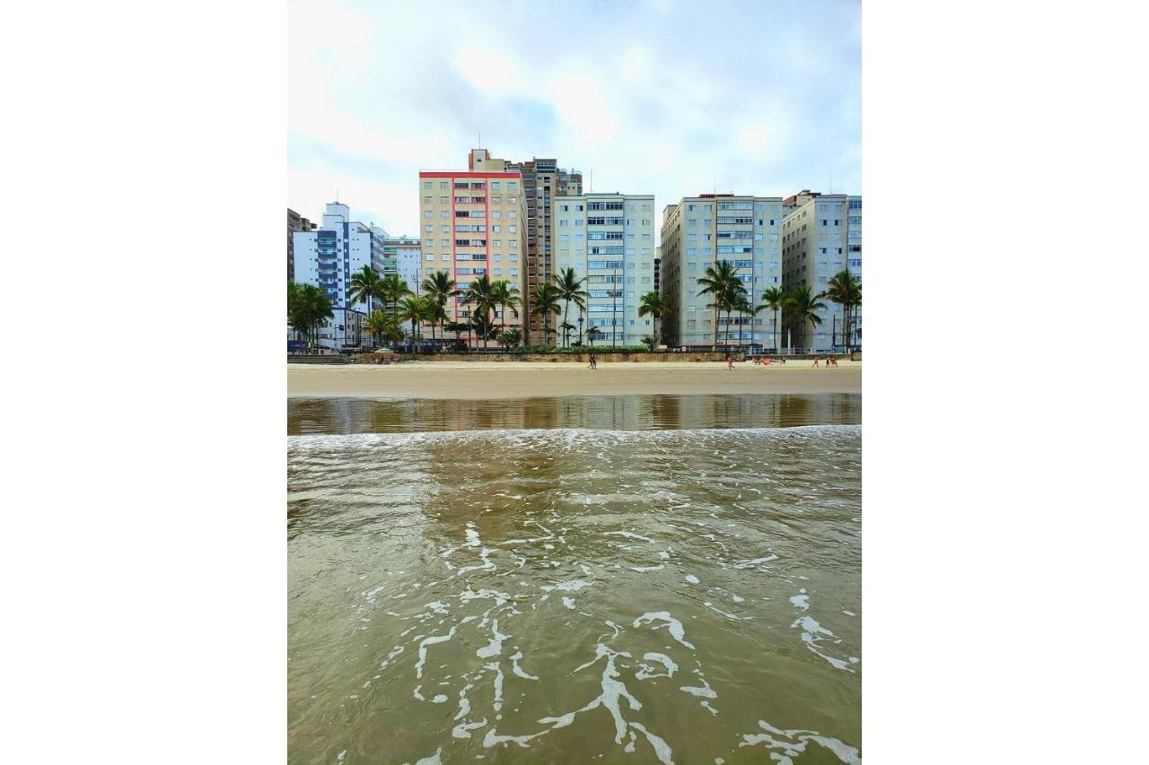 Apartamento Na Vila Caicara Em Predio Frente Mar Com Excelente Localizacao Por Reserva Praia 大普拉亚 外观 照片